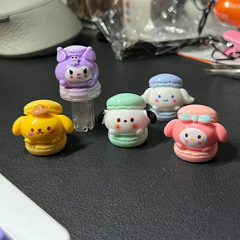 

Kawaii Sanrioed Kuromi Pochacco Cinnamoroll Cartoon Hi75 Keyboard Magnetic Attraction Knob Core Exquisite Digital Accessories