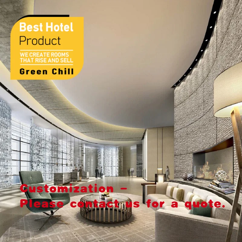 custom.End-To-End 5 Hotel Furniture Sets Luxury Modern Hotel Lobby Furniture Hospitality Bedroom Furnishing