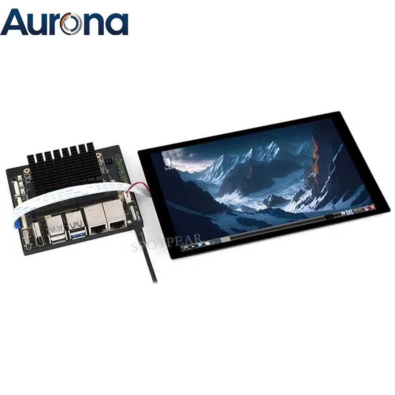 【Smart】 Pi 8 Inch DSI MIPI LCD TouchScreen Display 8inch 800x1280 For Luckfox Lyra RK3506/ESP32-P4/Luckfox Omni3576