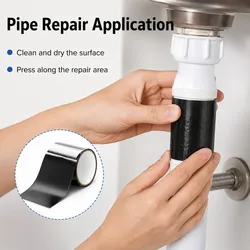 10cm Width Super Strong Adhesive Quick Seal and Patch Leaks Tape 1.5m Waterproof Repair Tape for Plumbing Pool Repairs