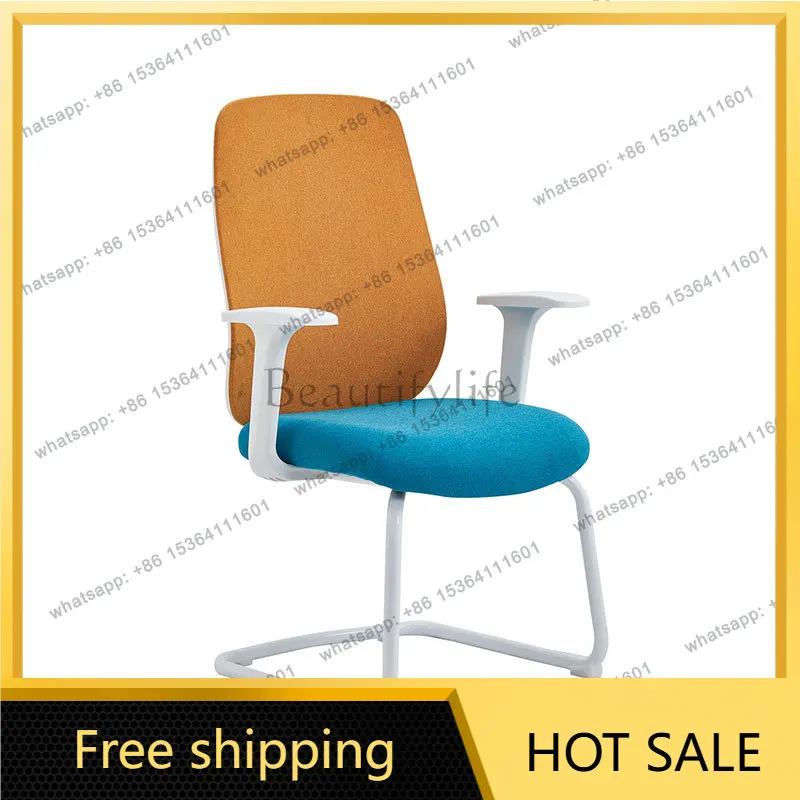 LSMinimalist Design Office Chairs Homestay Advanced Ergonomic Comfortable Office Chairs Modern Vanity Furniture Cadeira Lsdny