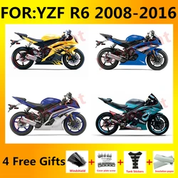 Fit for YZF-600 R6 2008 2009 2010 2011 2012 2013 2014 2015 2016 fairings 08 09 10 11 12 13 YZF R6 full fairing kit bodywork zxmt
