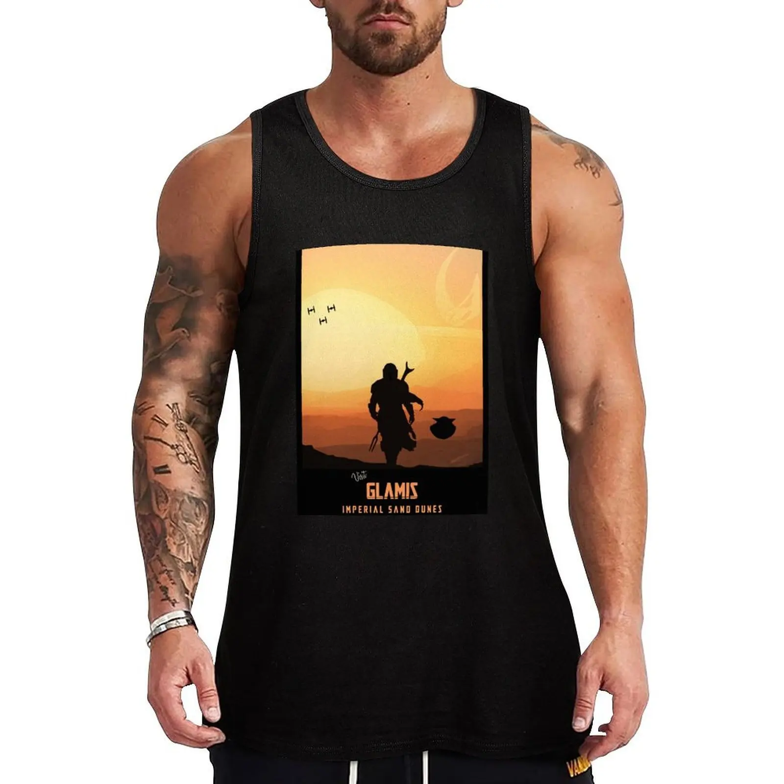 Destination Glamis Tank Top Athletic Sleeveless Shirt Gym Workout Quick Dry Tank Top