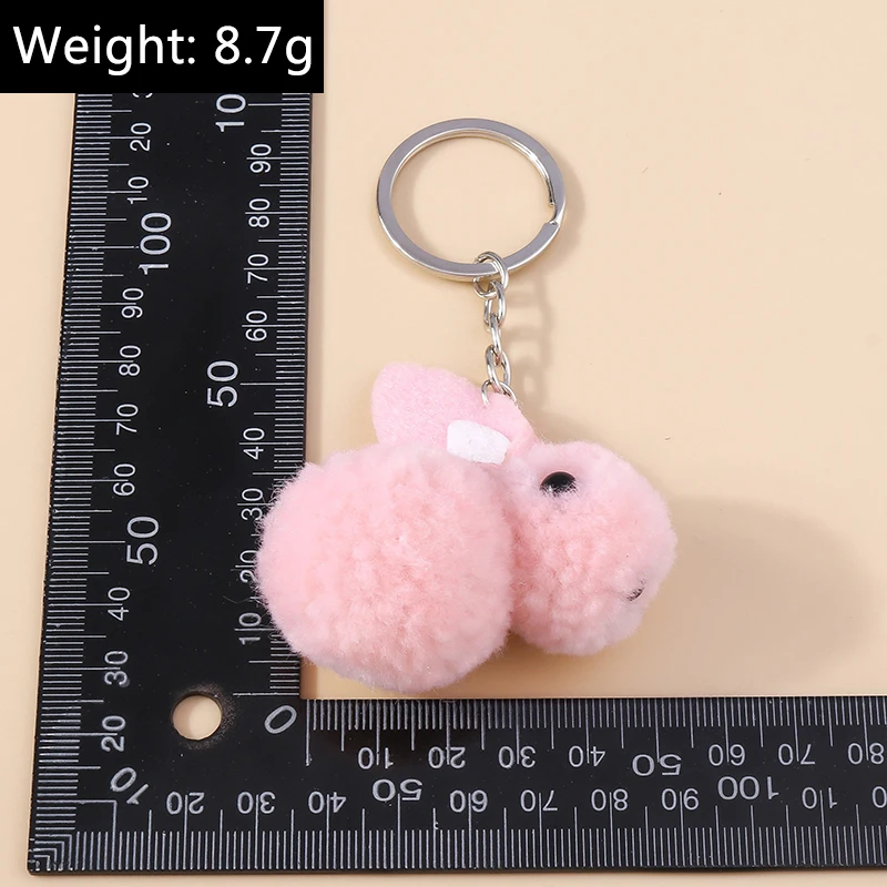Aihua Heiße Neue Handgemachte Gestrickte Schlüsselbund Schlüsselring Für Frauen Mädchen Nette Gehäkelte Blume Anhänger Auto Schlüssel Ring Handtasche Charme Geschenke – Detail 23