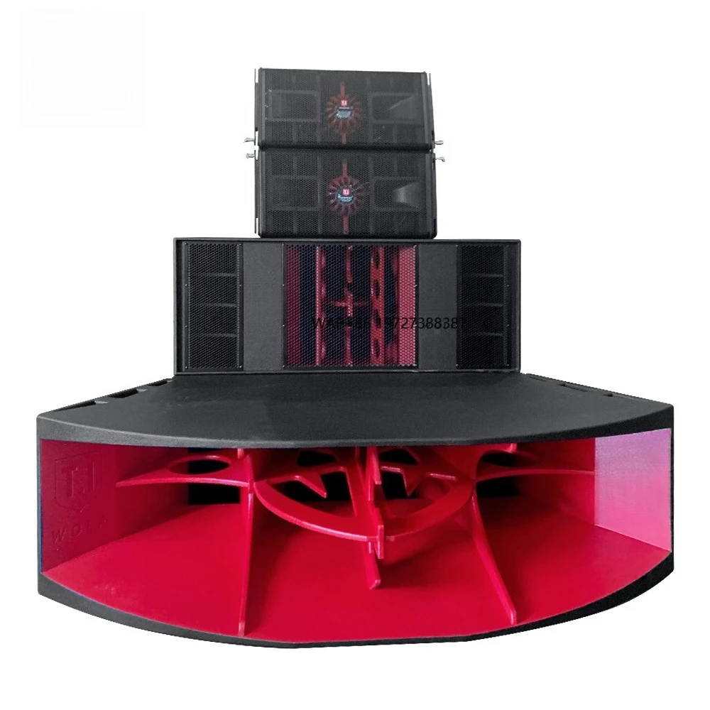Double 18 Inch Powerful Sub-bass System Speaker Nightclub Sound System for Stage Performance