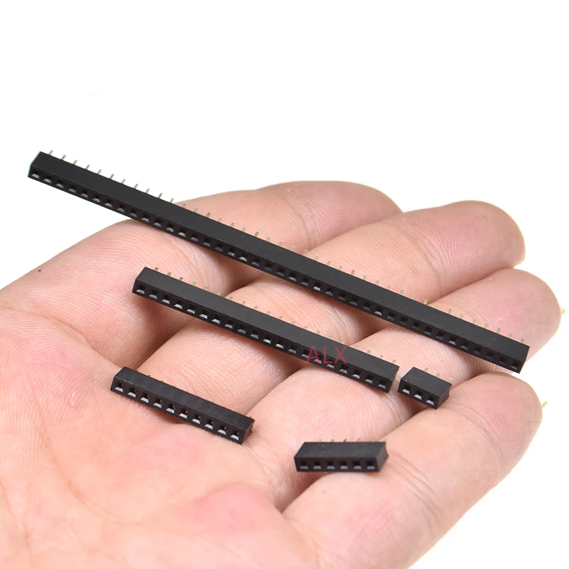 10PCS 1X/2/3/4/5/6/8/10/40 PIN Single Row Straight FEMALE PIN HEADER 2.0MM 2MM PITCH Strip Connector Socket 3p/4p/6p/8p/20p/40p