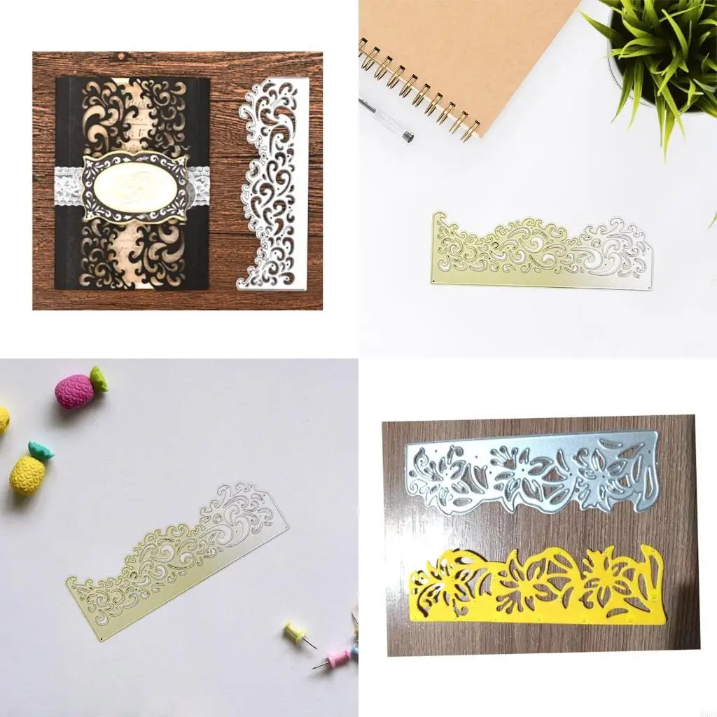 

R66A Macrame Metal Cutting Dies Stencil Scrapbooking DIY Album Stamp Paper Card for Handmade Greeting Cards Embossing Decor