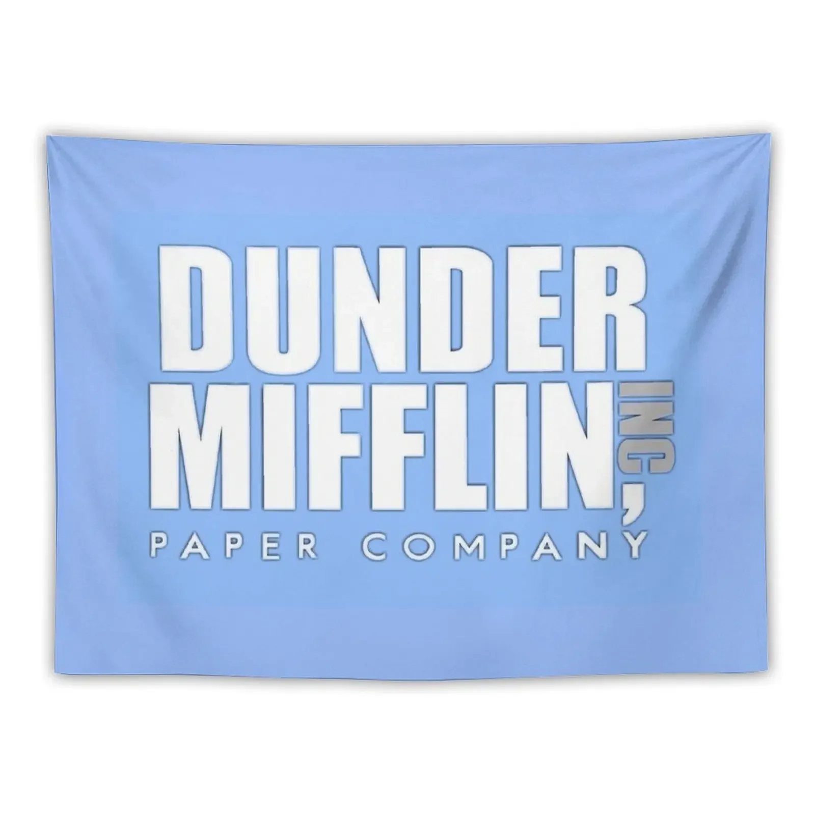 The Office: Dunder Mifflin Logo Tapestry Decoration For Home Room Decorations Decorative Wall Tapestry