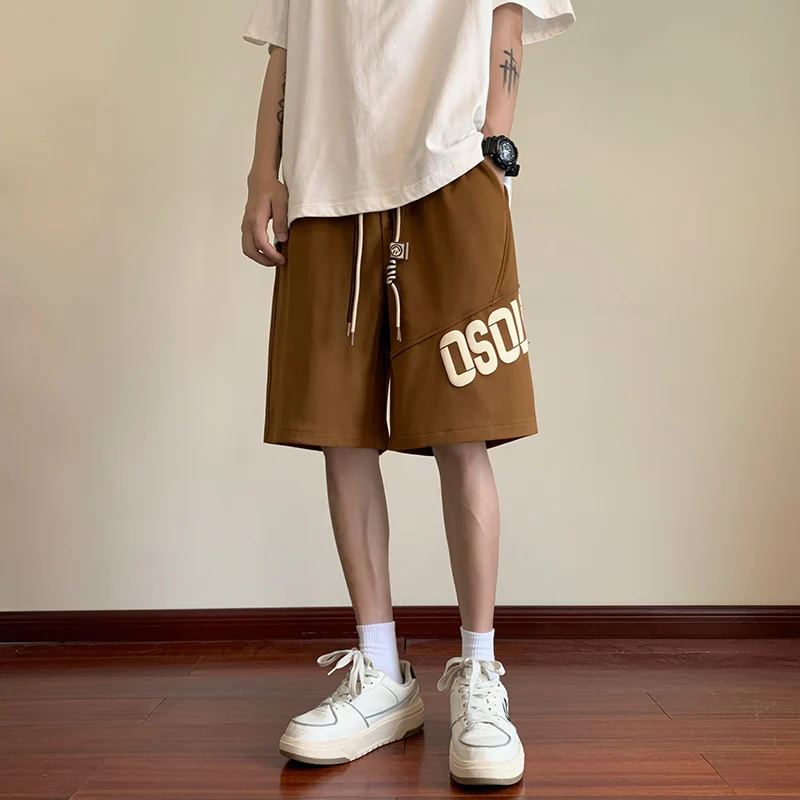 

Мужские летние модные короткие спортивные брюки в уличном стиле, повседневные джоггеры, новинка, уличные брюки для активного отдыха