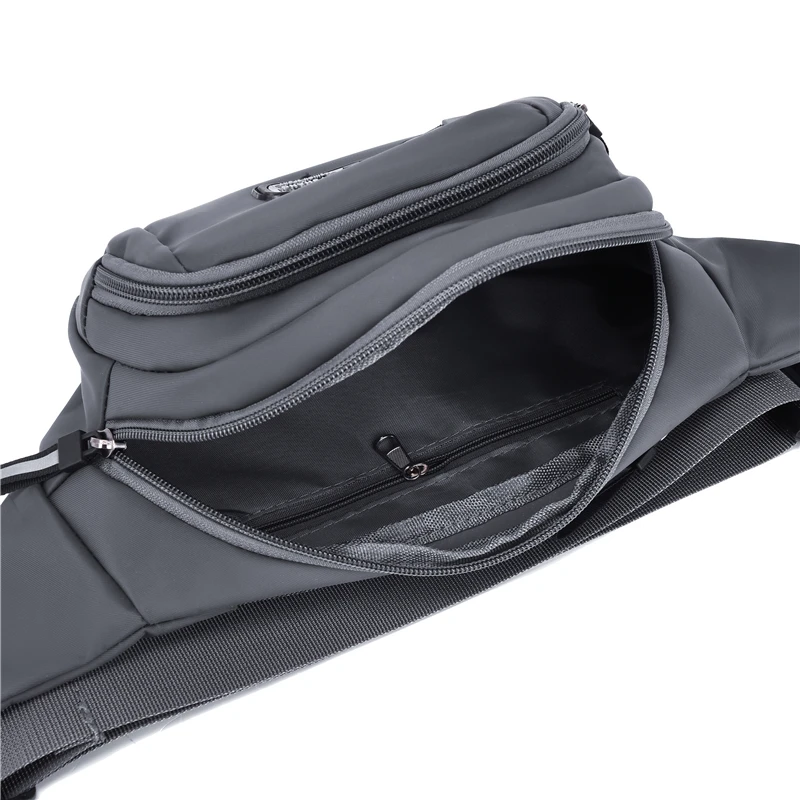 男性用ウエストポーチ、ベルトスリング、女性用チェストバッグ、クロスボディスモールバッグ、多ポケットスポーツ男性用ポーチ、財布、ヒップバッグ、ランニングバッグ