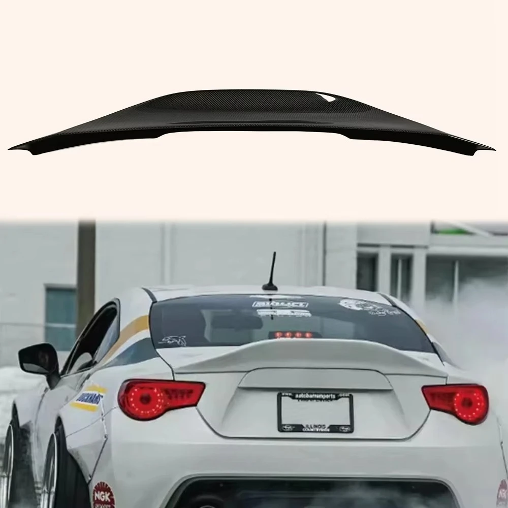 

For Toyota GT86 13-20 BRZ LEG Style Carbon Fiber Rear Trunk Bumper Spoiler Wing