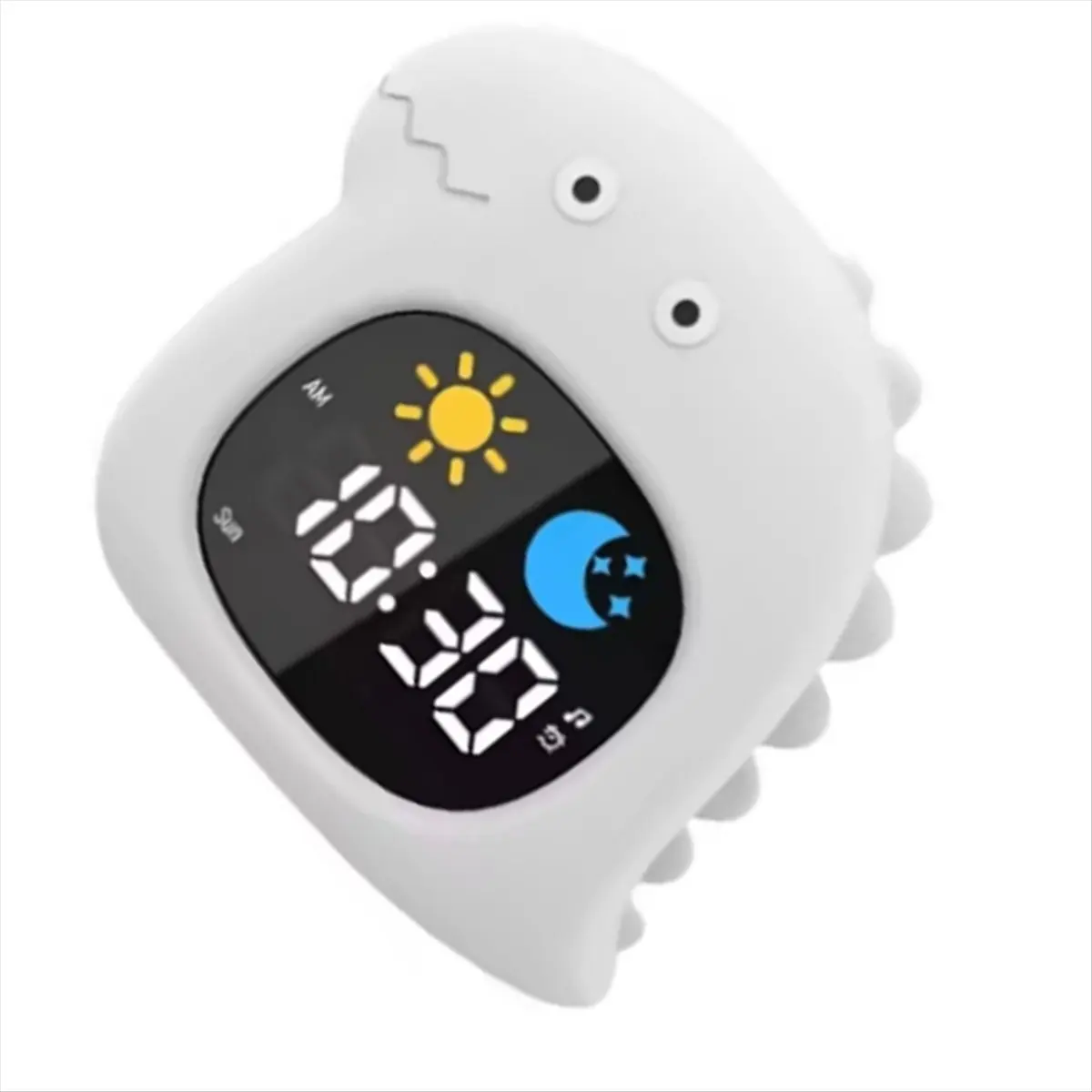 【ELEVATE LIFE】Animal-Shape Alarm Clock Pat Control Cute Sleep Training Clock Small Ornaments Light Adjustable Touch Night Light