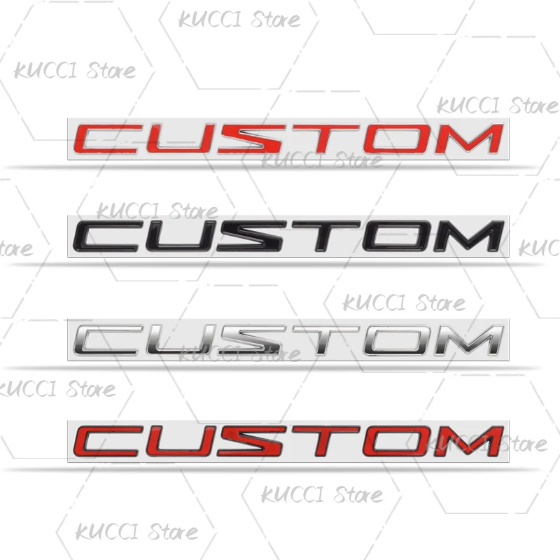 3D Car Sticker Custom Logo Metal Emblem Badge Decals For Ford Transit Tourneo Tuning Van V348 MK7 MK8 Hybrid EcoBoost