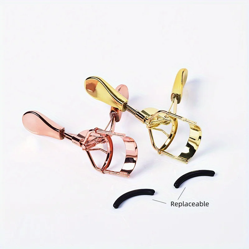 عالية الجودة رمش بكرة الشعر رمش بكرة الشعر الملقط مقبض منحني طويلة الأمد الشباك العين ماكياج أداة التجميل 1 قطعة #5