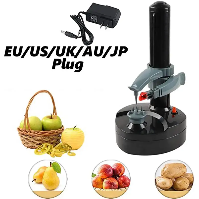 Multi-function Electric Peeler For Vegetables Fruit Potato Carrot Grater Peelers Cutter Kitchen Automatic Rotating Peeling Tool