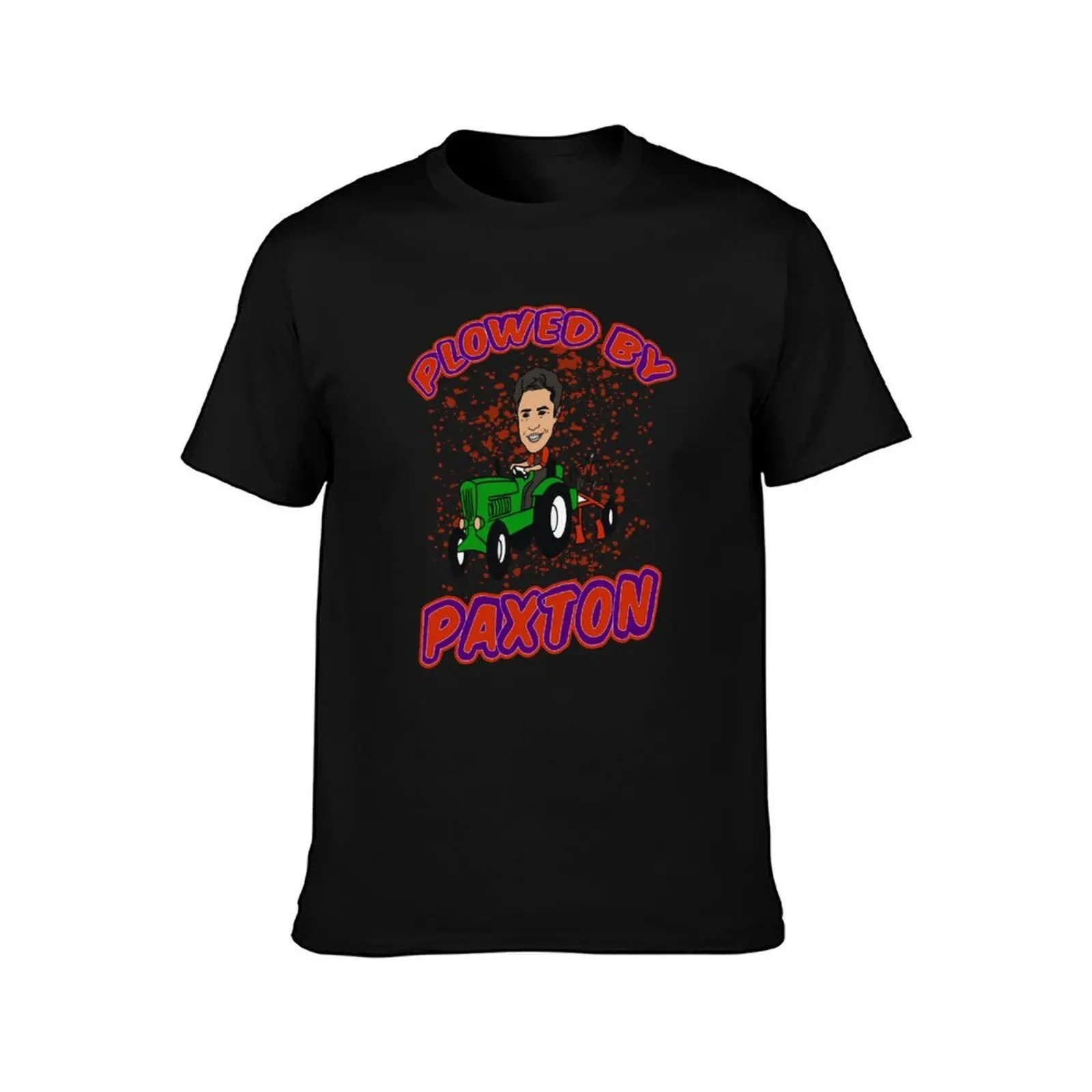 Plowed By Paxton T-Shirt Street Fashion Casual Tee Shirt T-Shirt