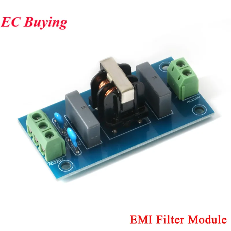 5Pcs/1pc DC Power Filter Board Module Low Pass Stabilization Voltage Reducing Ripple 0-35V 0-5A Low-pass EMI Filter Boost