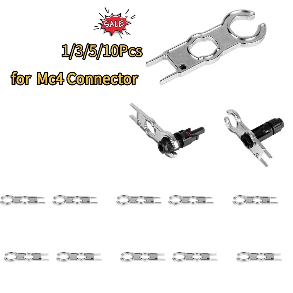Metal for Mc4 Connector Tool Wrench Wrench Component Pv Solar Tool Suit Diy Connector Wrench Special Installation Accessories