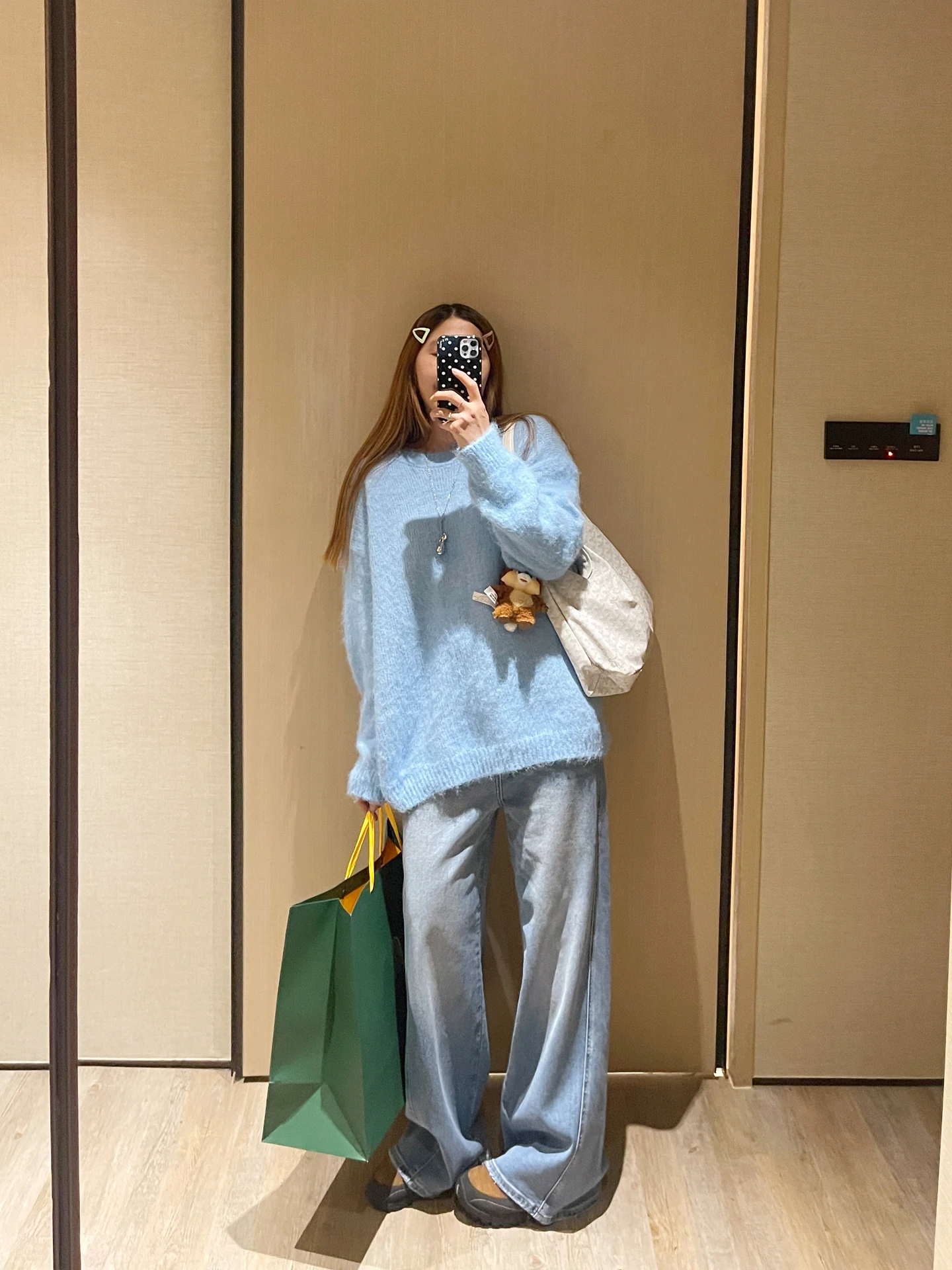 

KOGIRL Корейский шерстяной теплый вязаный свитер свободного кроя с круглым вырезом, простой повседневный топ для женщин, мягкий, из смесового полиэстера, с длинными рукавами