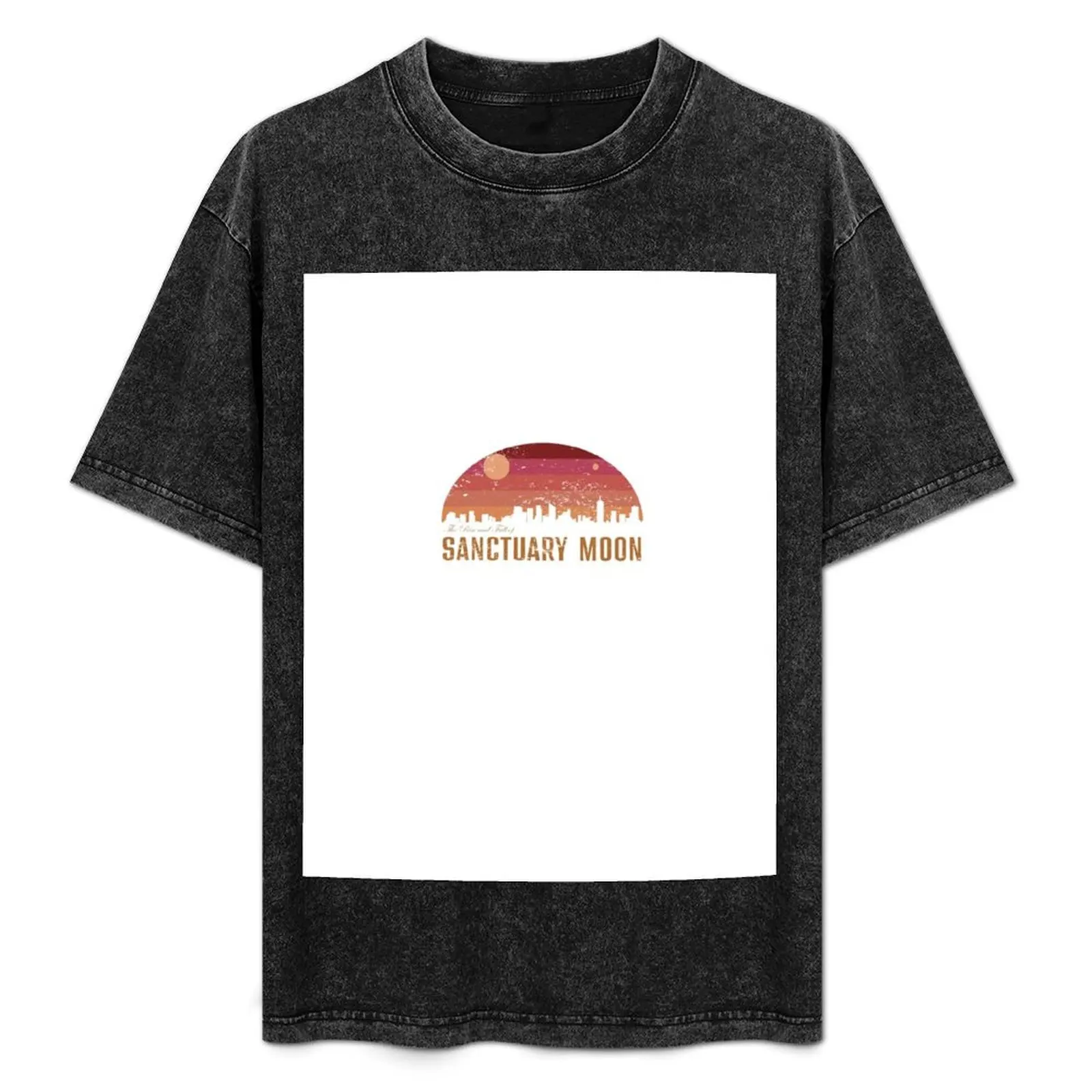 

The Rise and Fall of Sanctuary Moon T-Shirt Mechanic Work Tee Shirt