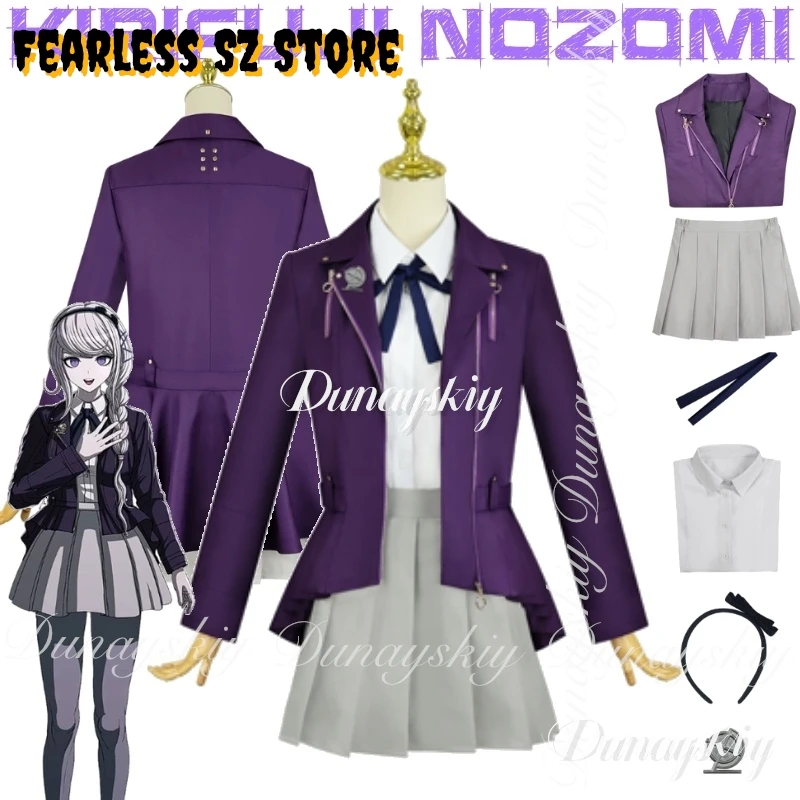 

Game Kirifuji Nozomi Cosplay The Hundred Line -Last Defense Academy Nurse The Special Defense Team Cosplay Costume Full Of Suit