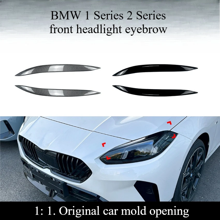 

For BMW 1 Series 2 Series BMW F70 F74 2024 + Headlights Eyebrow Body Stickers Exterior Modification Accessories