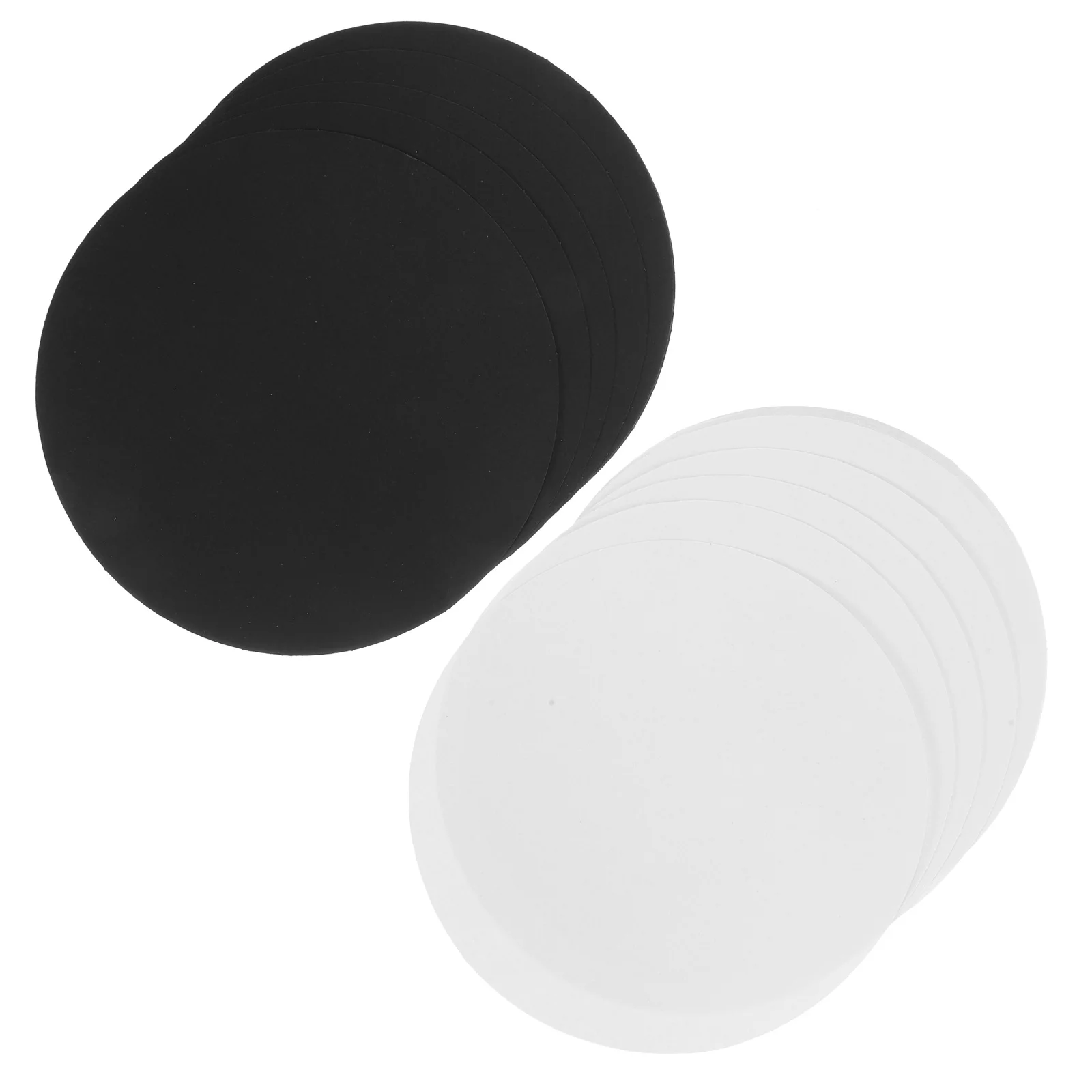 

40 Sheets Round Card Paper Hard Thick Painting Papers Portable Drawing Paper Sheet for Watercolor Acrylic Sketch Art DIY