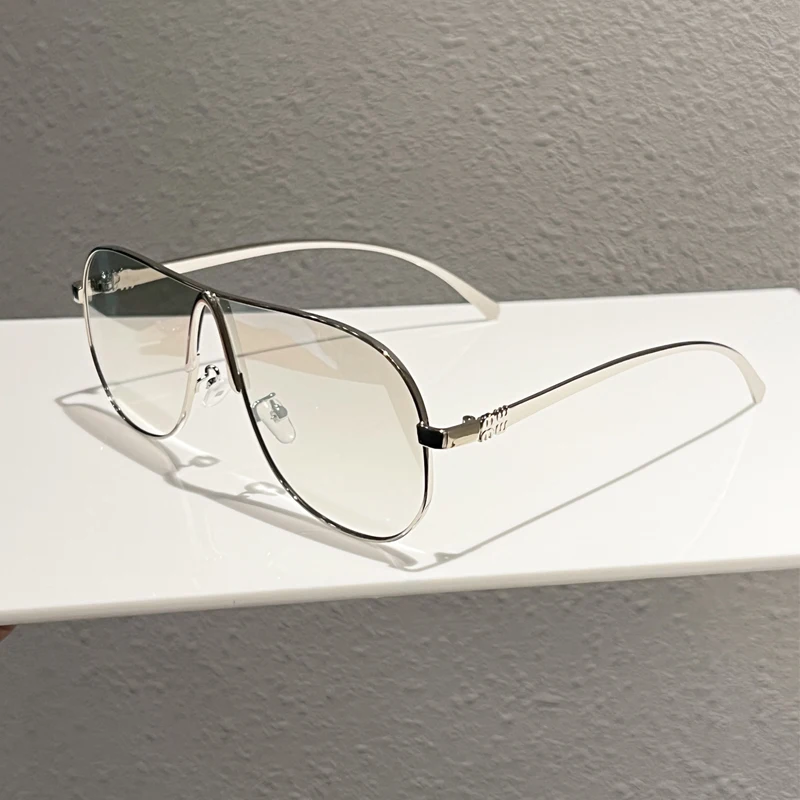 Übergroße Piloten-Sonnenbrille für Herren 2026 Neu im Trend Vintage Metall Eckige Sonnenbrillen für Damen Markendesign Lässige Sonnenbrillen UV400