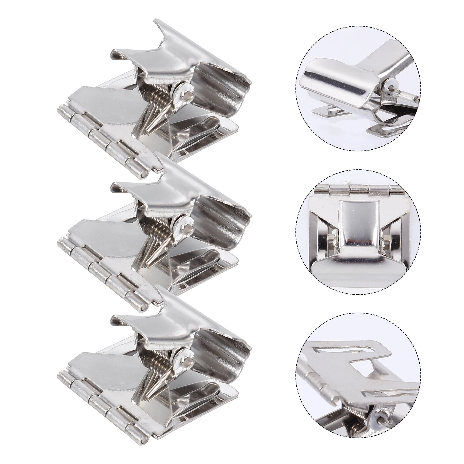 

Price Tag Clips Metal Holder Cards Simple Design Large Quantity Easy to Use Supermarket Display Label Holder Clamp