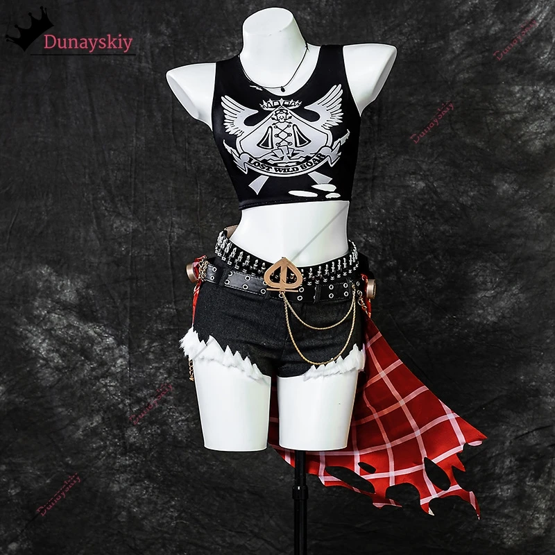 لعبة Zenless منطقة صفر لوسي تأثيري حلي القوطي لوليتا فستان شعر مستعار قناع خوذة موحدة ZZZ لعب الأدوار أنيمي بدلة الحفلات XS-2XL