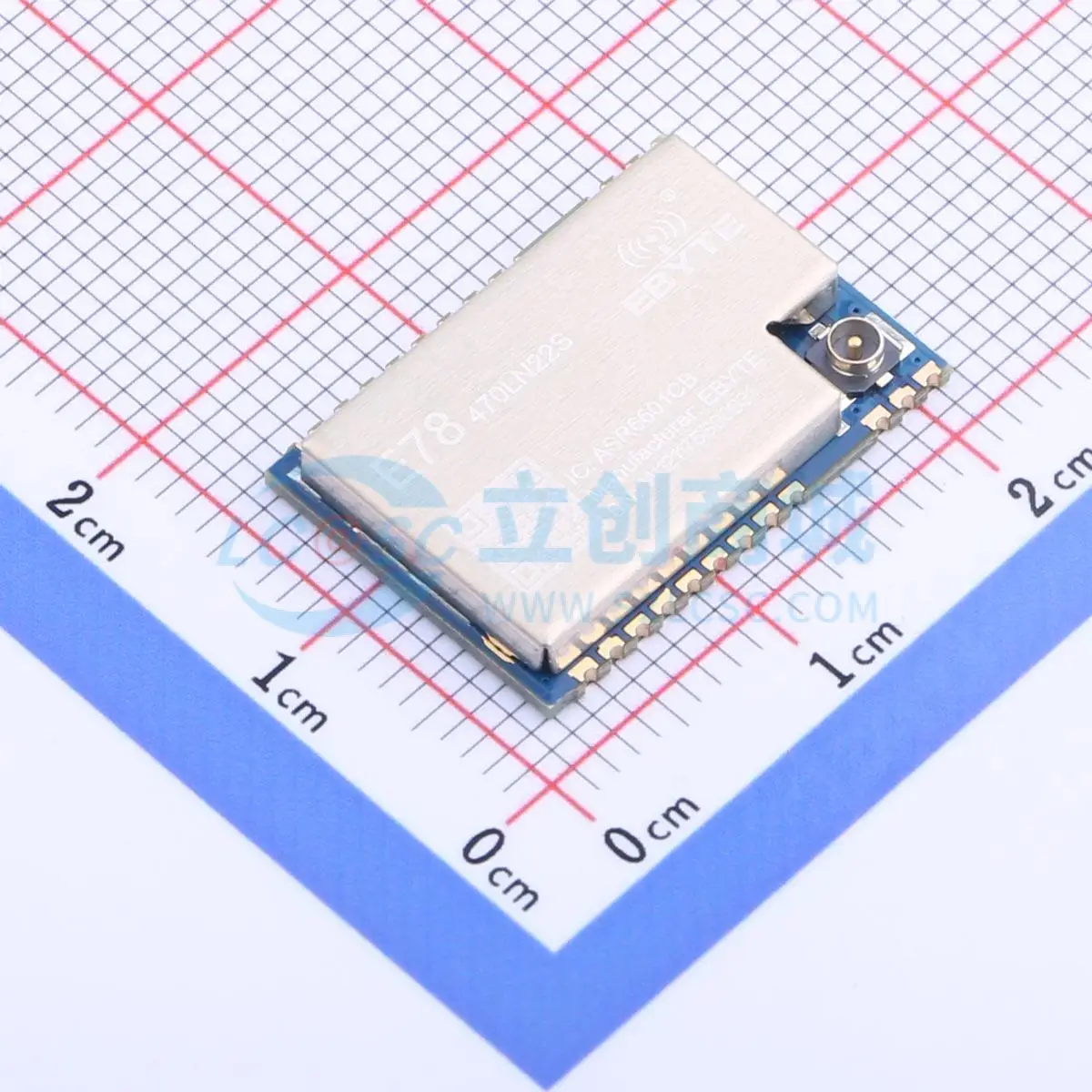 3pcs E78-470LN22S(6601) SMD 14x20mm 21.8dBm SPI UART LoRa Wireless RF Transceiver Module