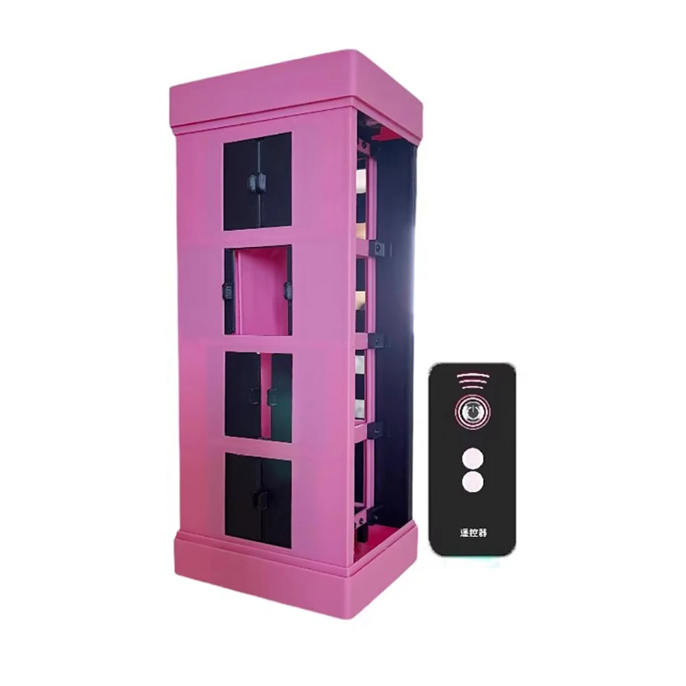 Electric Vertical Lift Elevator Model with Remote Control - 4-Stage Educational Science Kit for Children