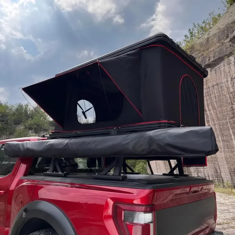 Camper Pop up Car Roof TopTent Pop Canopy Covers Garage Car Luggage Carrier With Roof Lathe One-Piece Raised Tent