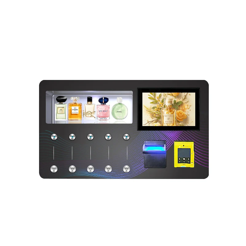 Automated Perfume Sprayer Vending Machine with Credit Card Payment DIY Refillable Fragrance Dispenser