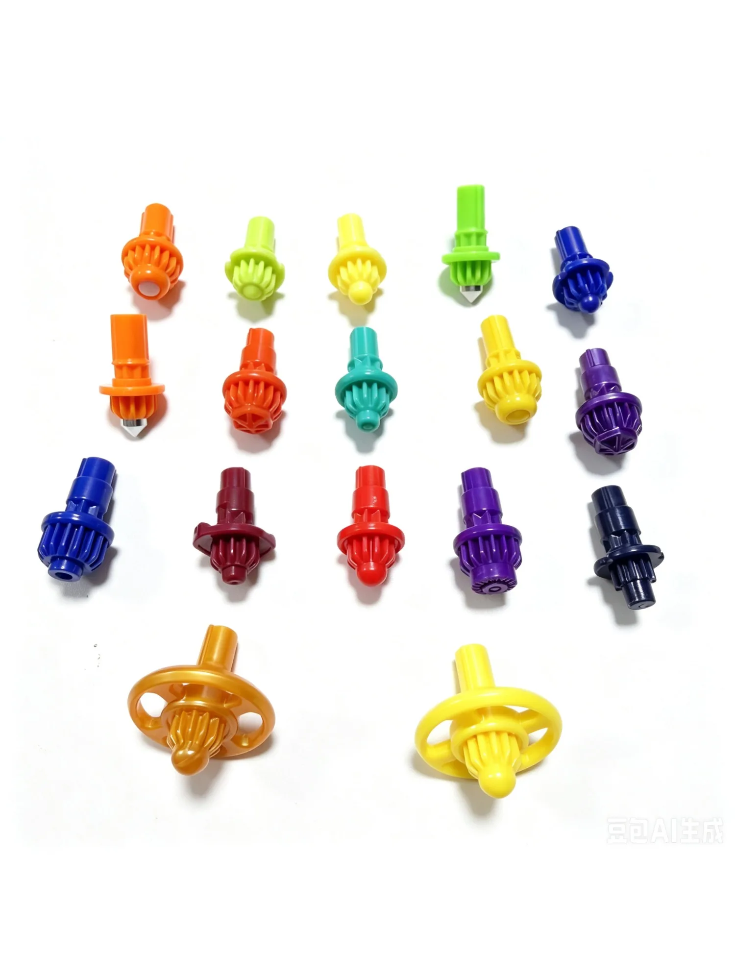 Takara Tomy 17 Stück/Packung Bits für BX UX CX Spinning Tops Kampfspielzeug Anime Toupie