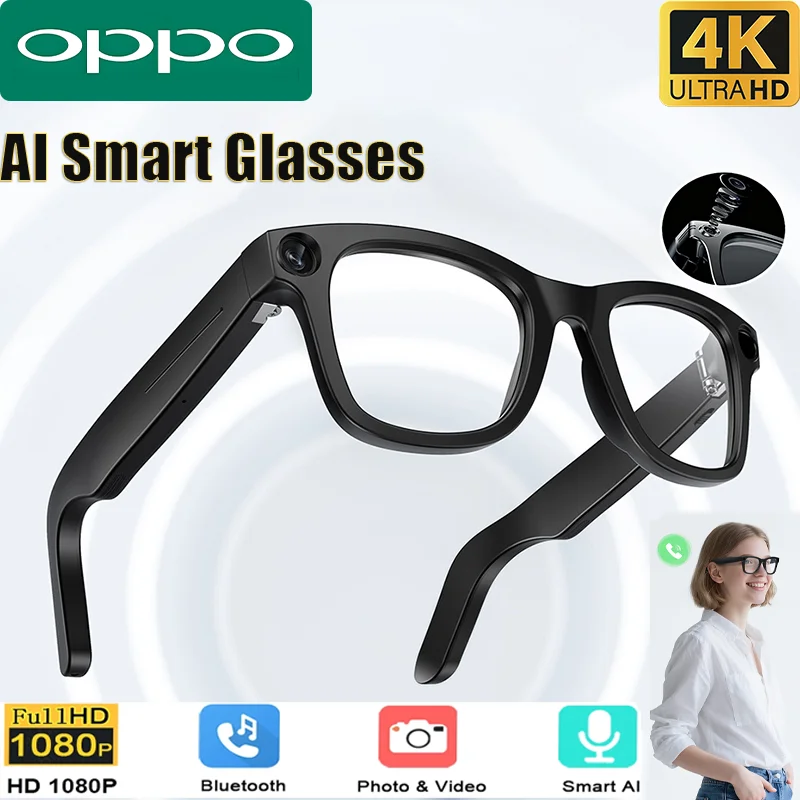 VIVO G300 الذكية AI نظارات 800 واط بكسل AI اطلاق النار كاميرا HD صور فيديو مكالمة صوتية ترجمة مقاوم للماء نظارات بلوتوث