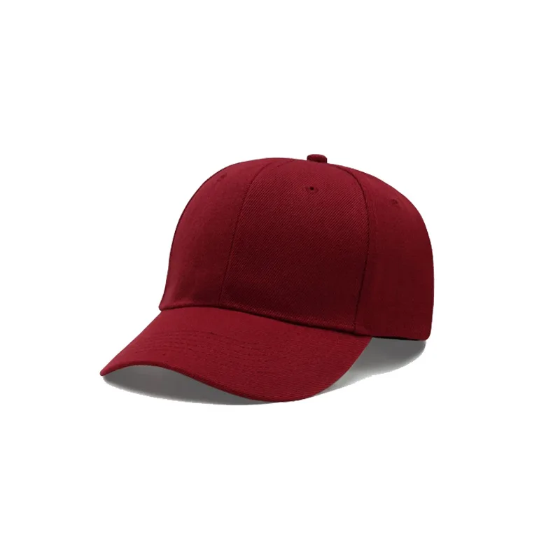 Op maat bedrukt logo Diy Baseball Cap Unisex Verstelbare Mannen Vrouwen Sport Trucker Hoed Effen Kleur Gepersonaliseerde Caps