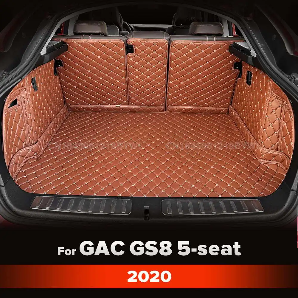 

For GAC Trumpchi GS8 5-Seat 2020 Auto Full Coverage Trunk Mat Car Anti-dirty Pad Protective Pad Cargo Liner Interior Accessories