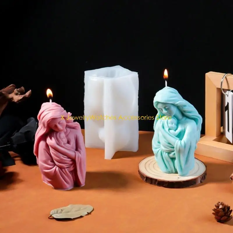 قالب حرفي من السيليكون المرن القوي 31KD ملحق محمول لإنشاء تماثيل وهدايا للأم والطفل نابضة بالحياة #5