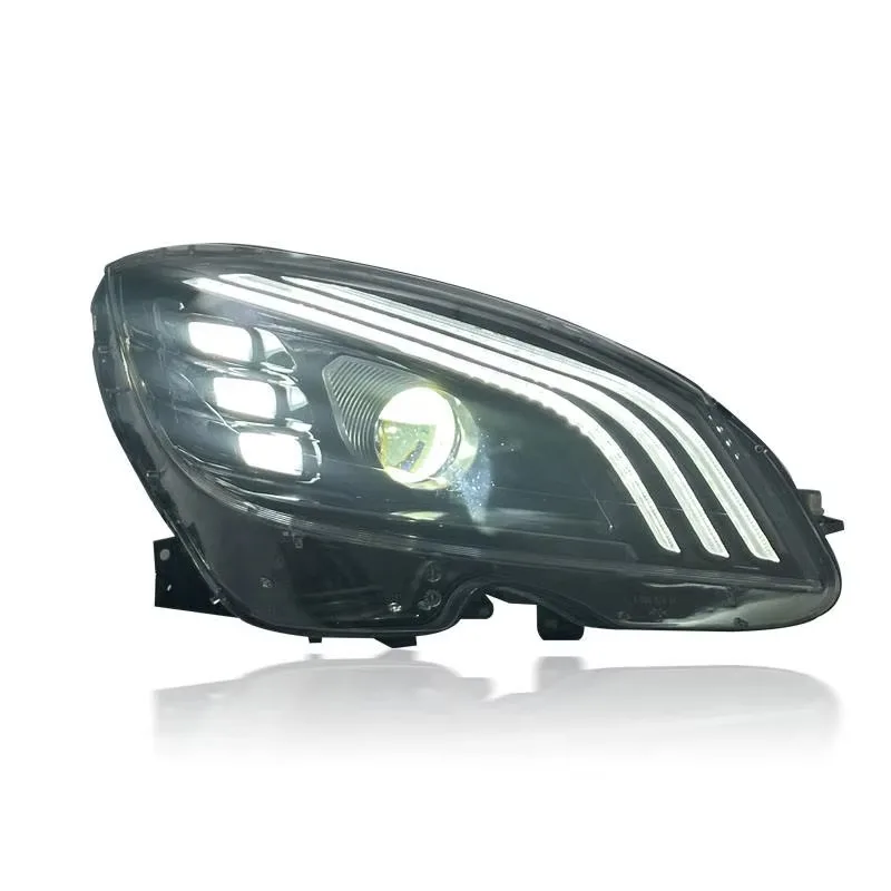 New style Auto Headlights for Benz for C Class W204 2008 - 2011 Upgrade LED Laser Front Lights DRL Associated Assembly for Benz