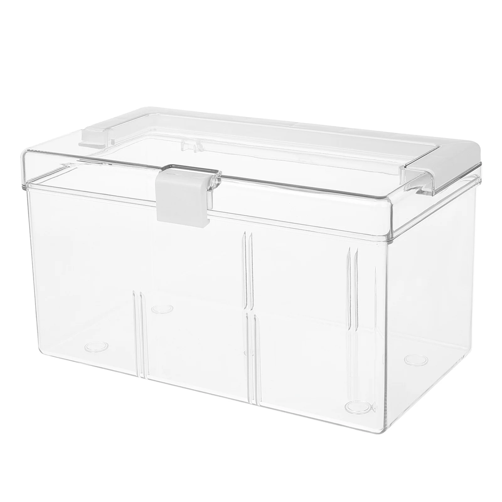 

MUSISALY Acrylic Card Storage Box Transparent Playing Cards Holder Display Case for Games Cards Organizer