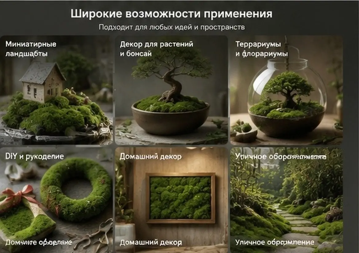 Faux Moss Artificial Turf Grass Pad 30Cm X 30Cm Realistic Moss Rug for Garden Decor Miniature Landscape Craft Projects Indoor