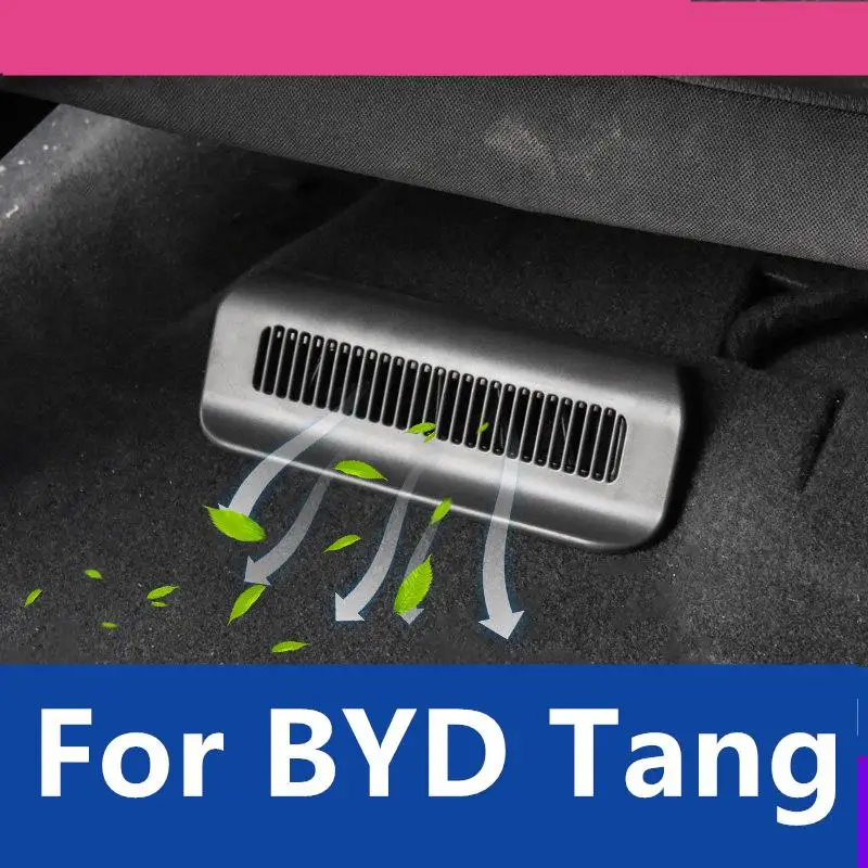 

For BYD Tang 2018-2022 Air outlet protective cover modified seat air outlet protective cover high quality New Listing