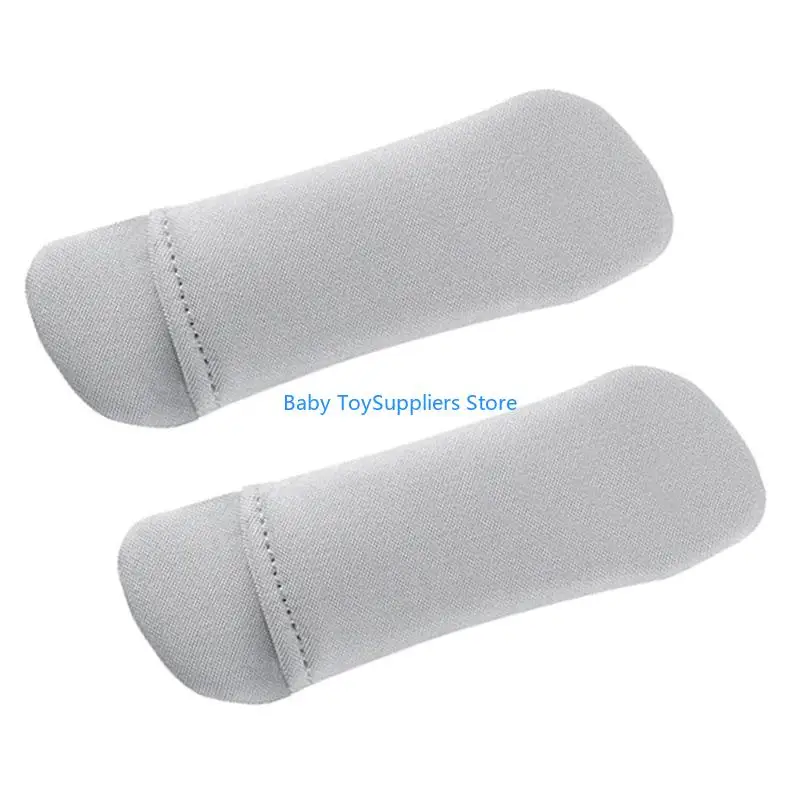 

R1WF Infant prams Shoulder Comfortable Pads Easy Maintenance Baby Shoulder Strap Padding prams Shoulder Cushions Pad