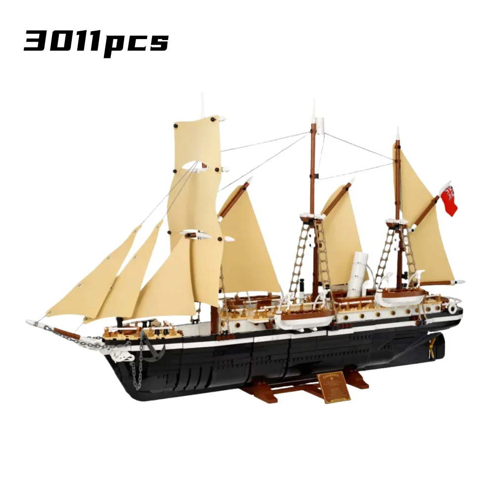 3011Pcs The Endurance Creator Expert Ships Model Bricks 10335 Building Blocks Home Decor Creator Sets Adults Toys Birthday Gifts