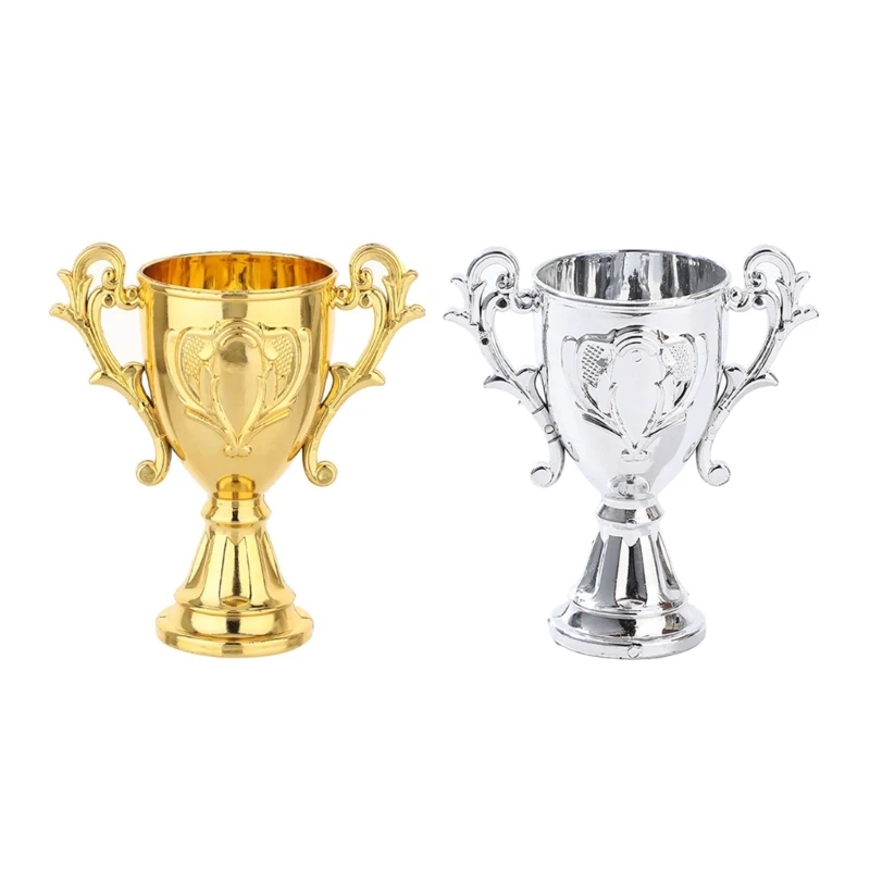 Trophies Cup Candy Box for Sports Wedding Birthday Cup Candy Jar Cookie Container Trophies Centerpieces 12PCS Dropsale