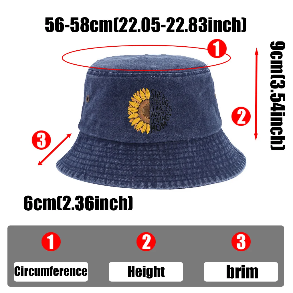 Vintage Distressed Washed Bucket Hat with Cool Printed Patterns, Lightweight with Breathable Holes, Available in Multiple Colors
