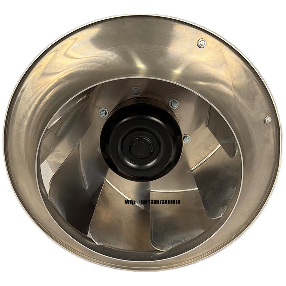 

High-Temperature Centrifugal Blower Fan Stainless Steel Commercial Building Ventilation Permanent Magnet Synchronous Motor