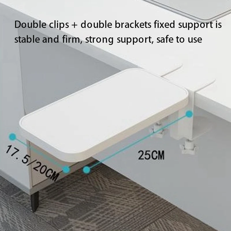 

Armrest Pad Desk Computer Support Mouse Pad Wrist Support Arm Bracket Folding Keyboard Elbow Support Pad