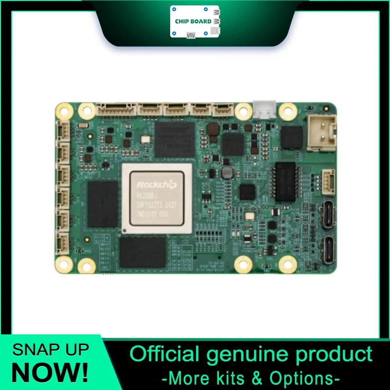 JY/110-Pro-D Core Module  RK3588J octa-core industrial board for smart edge computing with fast Ethernet support.